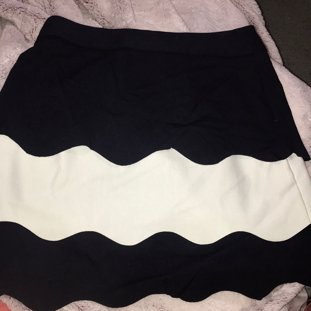 Emilio Pepe blue and white skirt